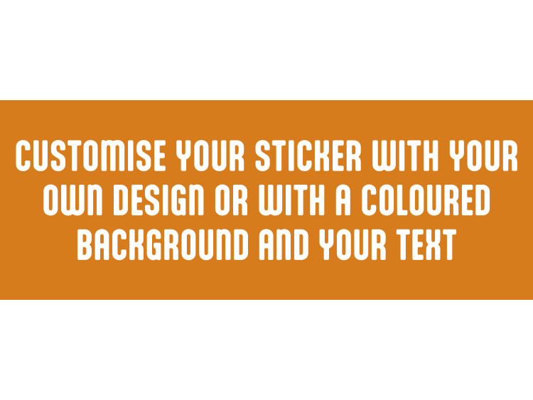 Sticker CUSTOMISATION